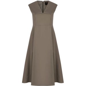 Gran Sasso, Dames, Jurken, Bruin, Maat: L