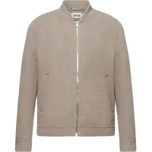 Drykorn, Heren, Sweatshirts & Hoodies, Bruin, Maat: L Wol,