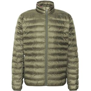 Tommy Hilfiger, Heren, Jassen, Groen, Maat: L Poliester,