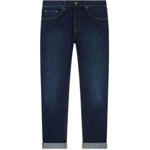 Dondup, Heren, Jeans, Blauw, Maat: W30 Katoen,