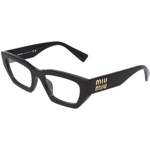 Miu Miu - MU 03Xv - Accessoires - Zwart - Unisex - 53 MM