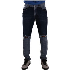 Dolce & Gabbana - Slim-fit Jeans - Veelkleurig - Katoen