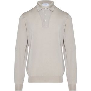 Lardini, Heren, Tops, Beige, Maat: M Wol,