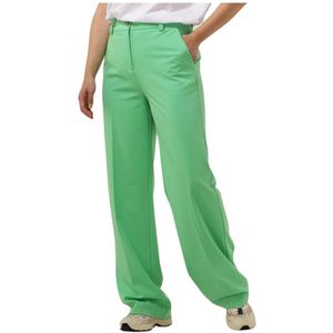 Modström, Dames, Broeken, Groen, Maat: XS Poliester,