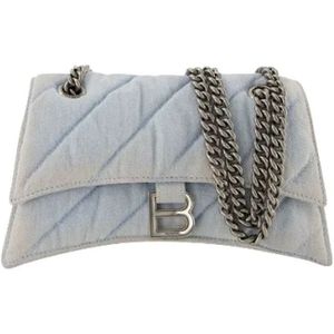 Cotton balenciaga-bags , Blue , Dames , Maat: ONE Size