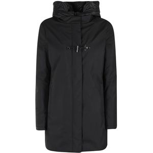 Fay, Dames, Mantels, Zwart, Maat: S