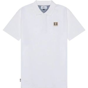 Aquascutum, Heren, Tops, Wit, Maat: L Katoen,