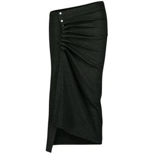 Rabanne, Dames, Rokken, Groen, Maat: M Wol,