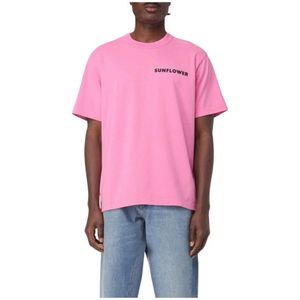 Sunflower, Heren, Tops, Roze, Maat: L