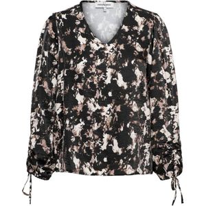 &Co Woman, Dames, Blouses & Shirts, Veelkleurig, Maat: 2XL Viscose,