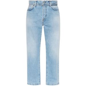 Acne Studios, Heren, Jeans, Blauw, Maat: W34 L32 Katoen,