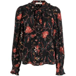 Ulla Johnson, Dames, Blouses & Shirts, Veelkleurig, Maat: L Zijde,