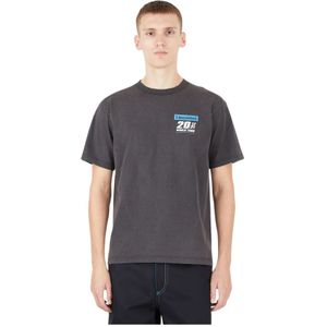 Vans, Heren, Tops, Zwart, Maat: M Katoen,