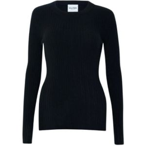 Kujten, Dames, Truien, Zwart, Maat: M Kasjmier,