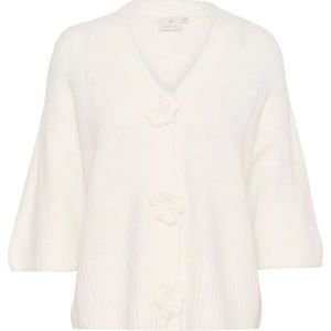 Kaffe, Dames, Truien, Wit, Maat: L Acryl,