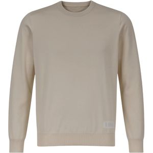 MC2 Saint Barth, Heren, Truien, Beige, Maat: M Wol,