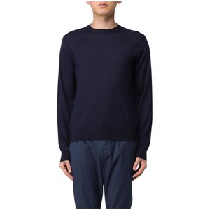 Ballantyne, Heren, Truien, Blauw, Maat: M Wol,