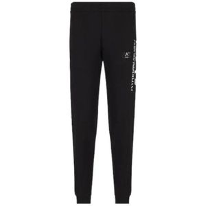 Emporio Armani Ea7, Heren, Broeken, Zwart, Maat: 2XL
