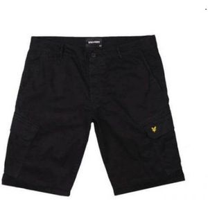 Lyle & Scott, Heren, Korte broeken, Zwart, Maat: W32 Katoen,