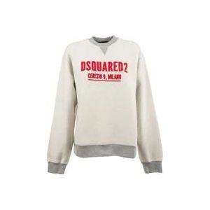 Dsquared2 Sweatshirts , Gray , Dames , Maat: XL