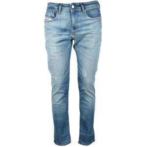 Diesel, Heren, Jeans, Blauw, Maat: W32 Katoen,