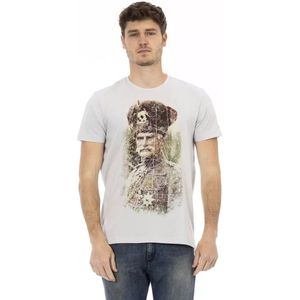 Trussardi - Action - T-Shirt - Grijs - Katoen/Viscose