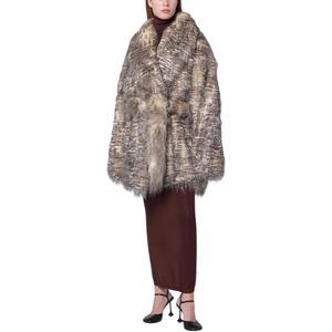 Entire Studios, Dames, Mantels, Beige, Maat: S Leer,