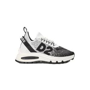 Dsquared2 Zwarte Sneakers - Regular Fit - Geschikt voor alle temperaturen , Black , Heren , Maat: 42 EU
