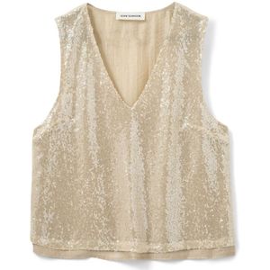 Sofie Schnoor, Dames, Tops, Beige, Maat: XS
