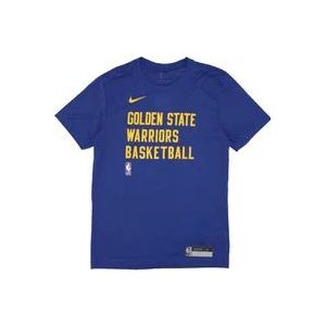 Nike NBA Dri Fit Essential Tee Golwar , Blue , Heren , Maat: XL