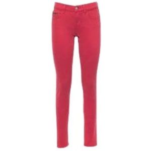 Calvin Klein, Dames, Broeken, Rood, Maat: W28 Katoen,