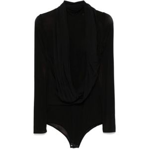 Magda Butrym, Dames, Tops, Zwart, Maat: XS
