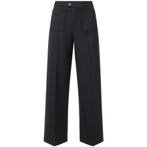 Soeur, Dames, Broeken, Zwart, Maat: L Wol,