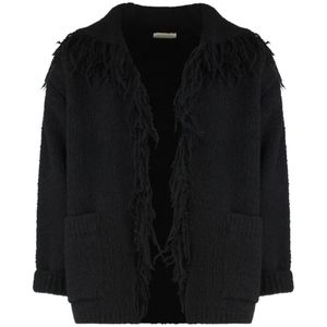 Dries Van Noten, Heren, Truien, Zwart, Maat: M