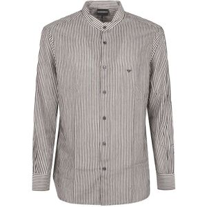 Emporio Armani, Heren, Overhemden, Beige, Maat: L
