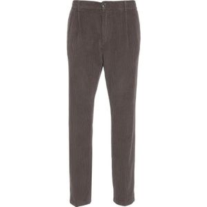 Cruna, Heren, Broeken, Bruin, Maat: M Corduroy,