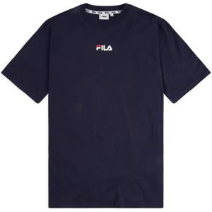 Fila, Heren, Tops, Blauw, Maat: S Katoen,
