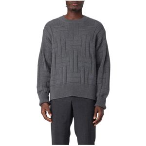 Kenzo, Heren, Truien, Grijs, Maat: XL