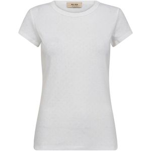 MOS Mosh, Dames, Tops, Grijs, Maat: XS Katoen,