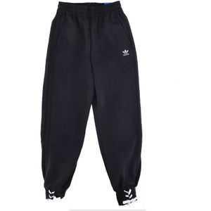 Adidas, Dames, Broeken, Zwart, Maat: 2XL Katoen,