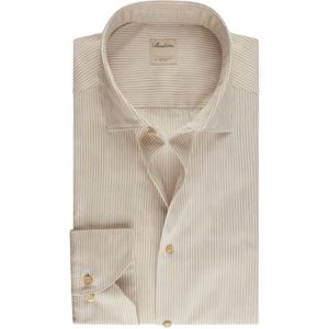 Stenströms, Heren, Overhemden, Beige, Maat: XL Katoen,