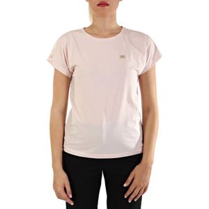 Emporio Armani Ea7, Dames, Tops, Roze, Maat: M Katoen,