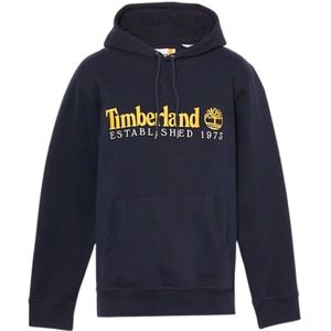 Timberland - Hoodie - Blauw - Katoen