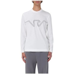 Emporio Armani, Heren, Tops, Wit, Maat: XL