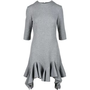 Givenchy, Dames, Jurken, Grijs, Maat: S Wol,