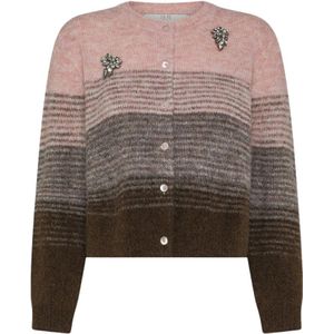 Seventy, Dames, Truien, Roze, Maat: M Wol,