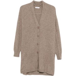 Majestic Filatures, Dames, Truien, Beige, Maat: S Wol,