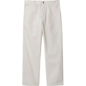 Carhartt Wip, Heren, Jeans, Wit, Maat: W31 Katoen,