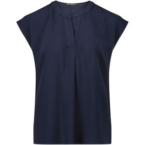 Betty Barclay - Blouse - Donkerblauw - Wijde Blouse - Kwartmouw