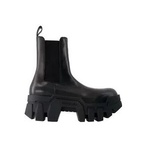 Balenciaga Leather boots , Black , Dames , Maat: 35 EU